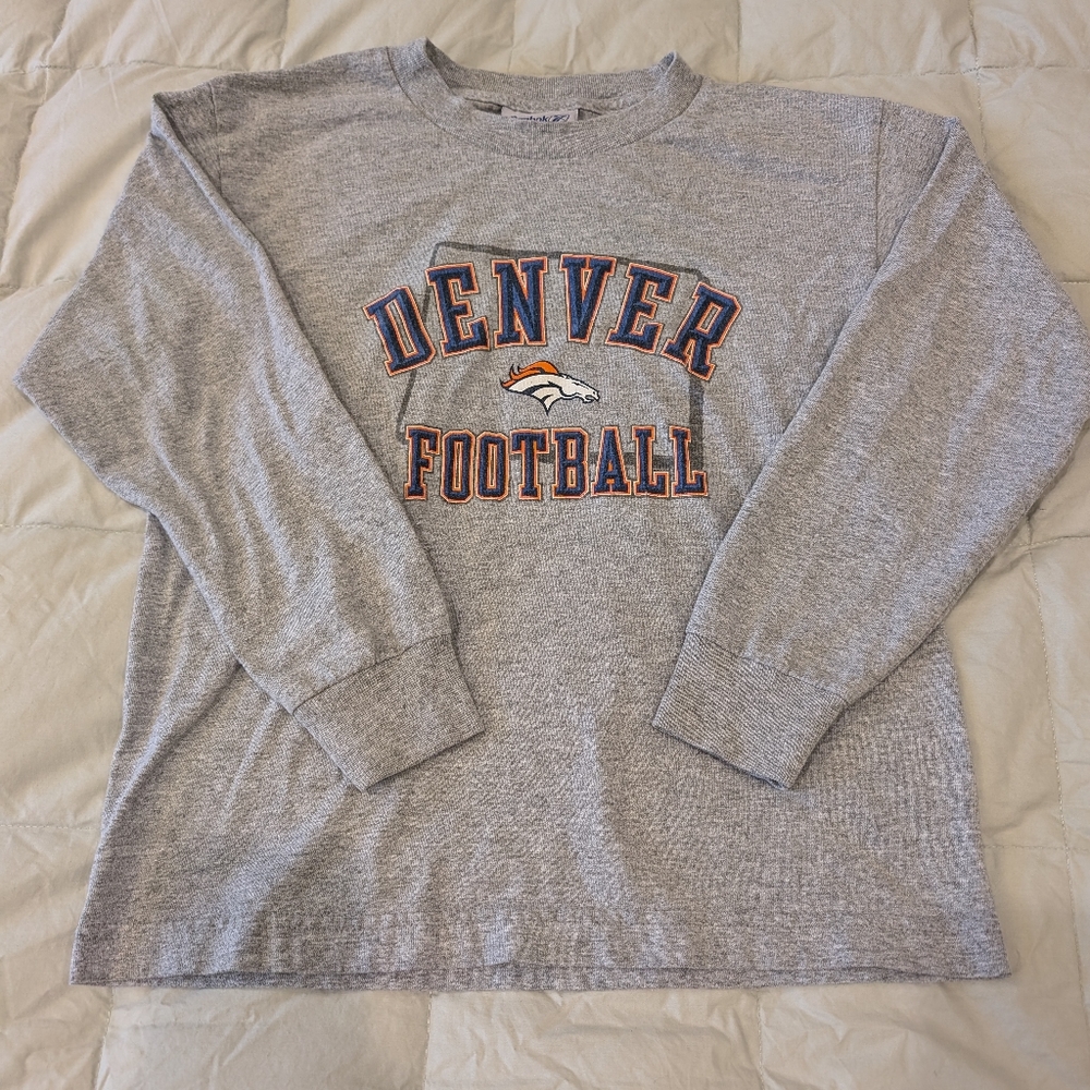 Youth Denver Broncos Long Sleeve Shirt